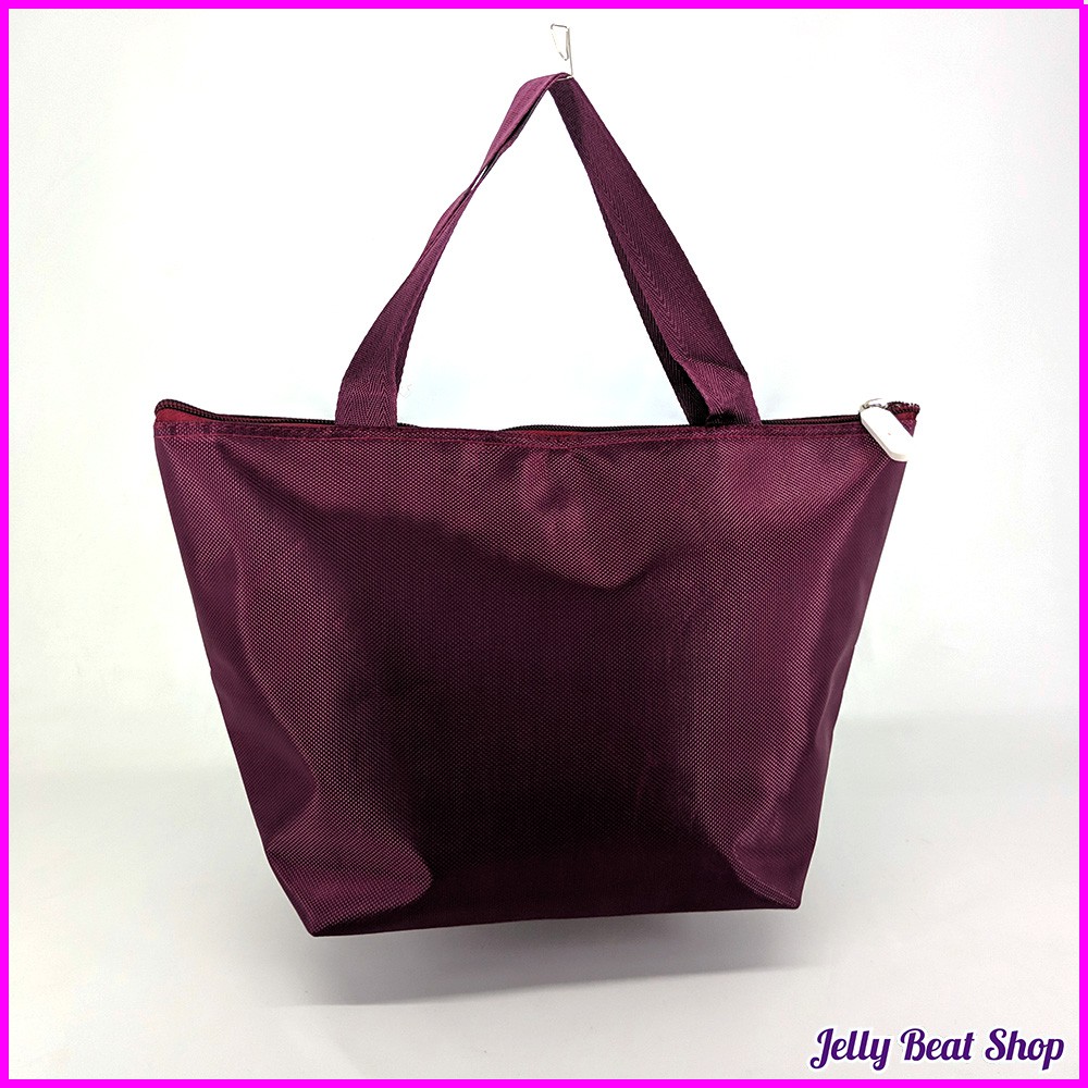 Tas Teng-teng iNSULATED MAROON tote bag / goodie bag / totebag