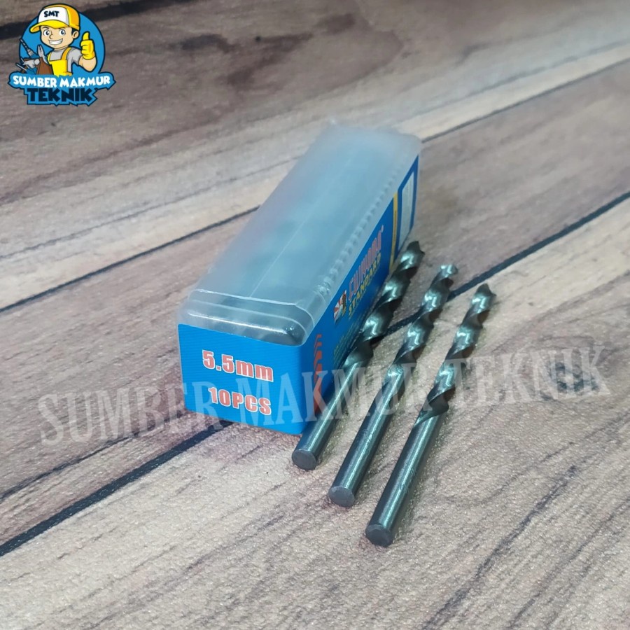 Bor Besi 5,5 Mili Fujiyama Mata Bor HSS