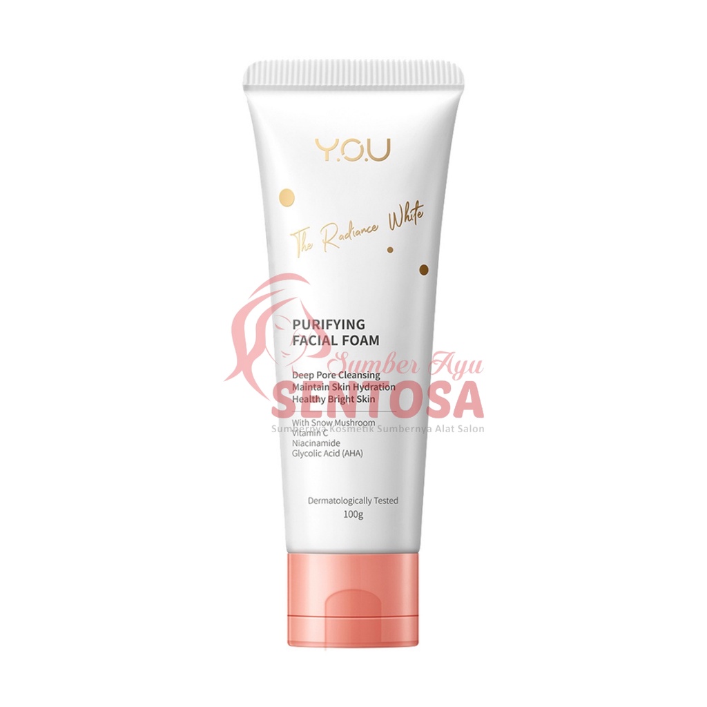 YOU THE RADIANCE WHITE PURIFYING FACIAL FOAM 100GR