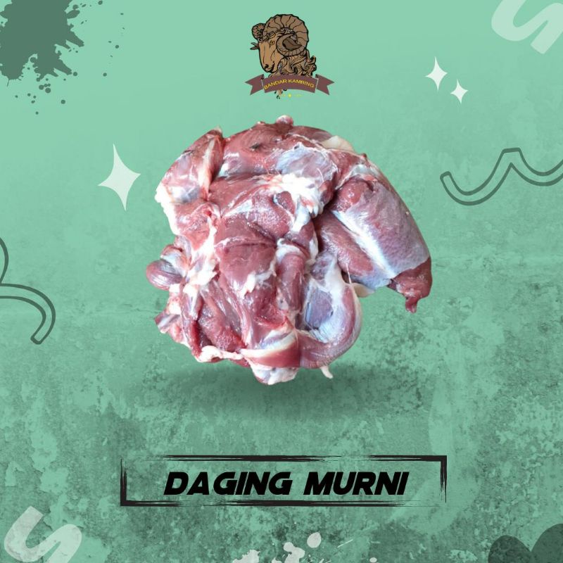 

daging Murni kambing fresh