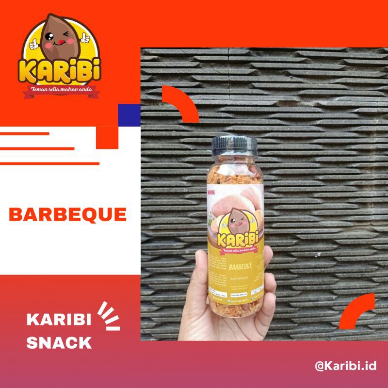 

Karibi/Barbeque/Jajanan Murah/Makanan Enak/Oleh Oleh/Cemilan/Non MSG/Cemilan Praktis