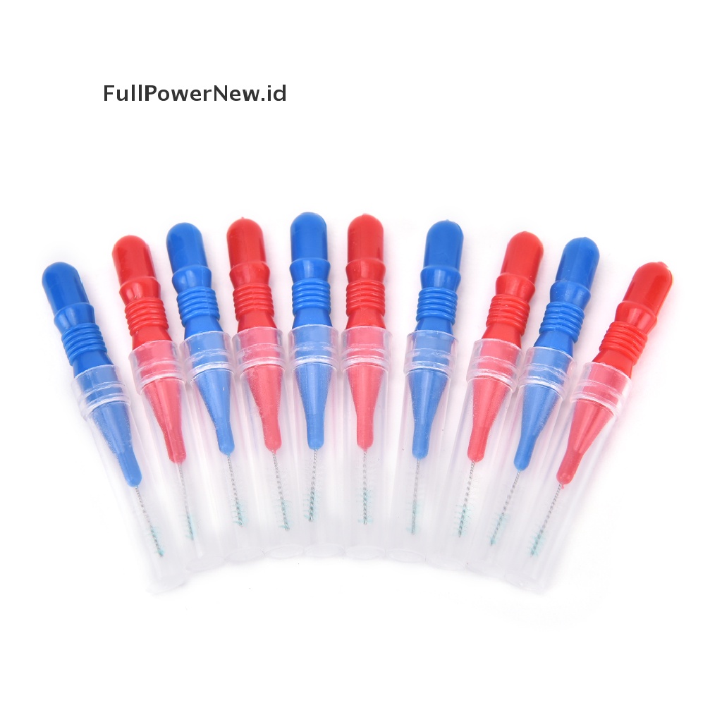 [Full] 50X Clean Tooth Floss Head Hygiene Dental Plastic Interdental Brush Toothpick .