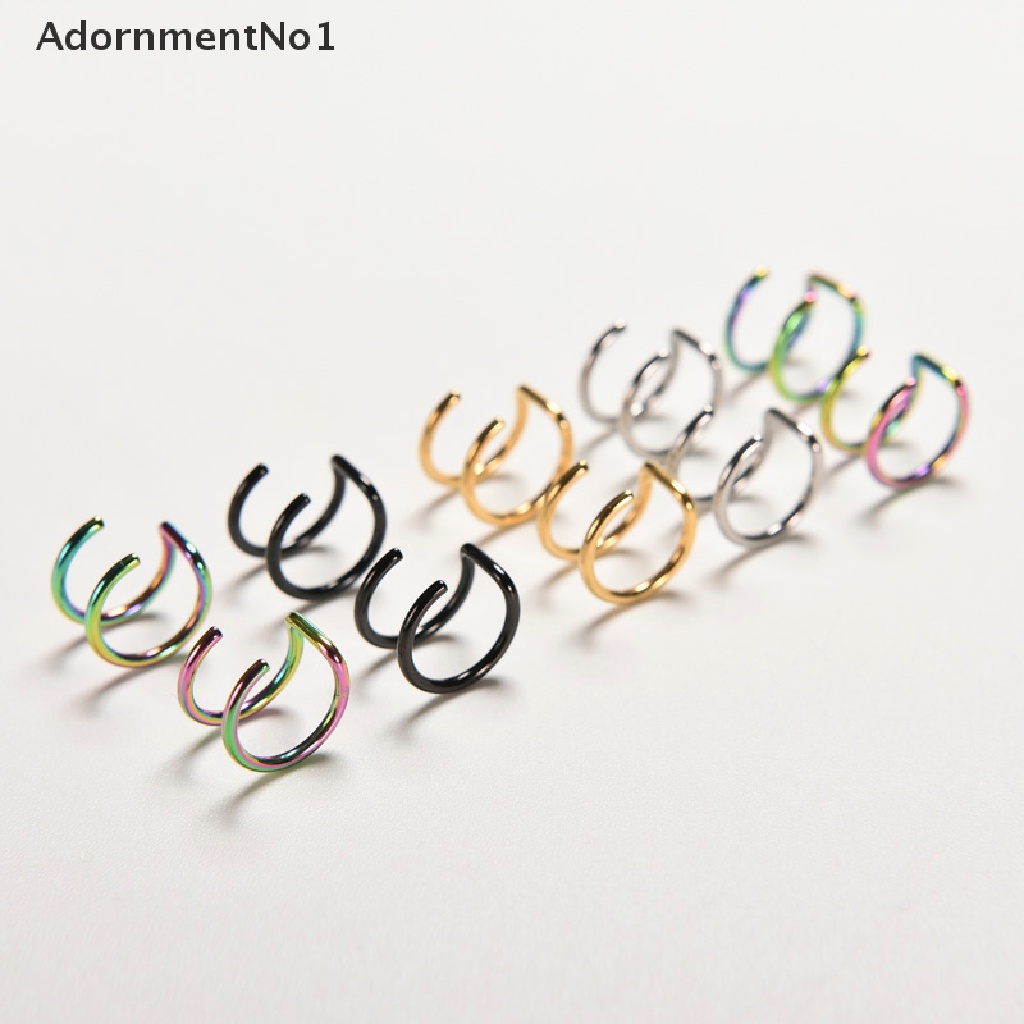 (AdornmentNo1) Anting Klip on Tanpa Tindik Untuk Pria / Wanita