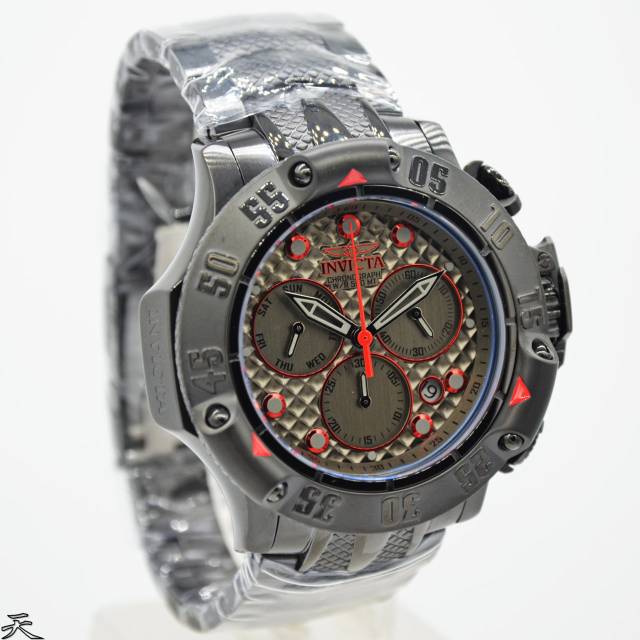 Jam Tangan Pria Invicta 23809 Black Rantai Original Swiss Made