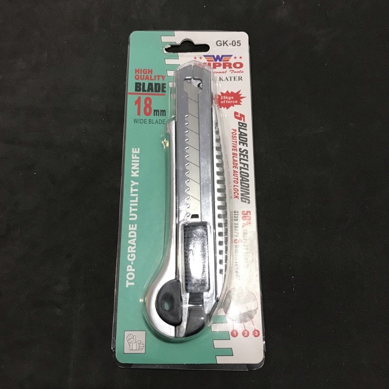 

Cutter / Silet / Utility Knife WIPRO