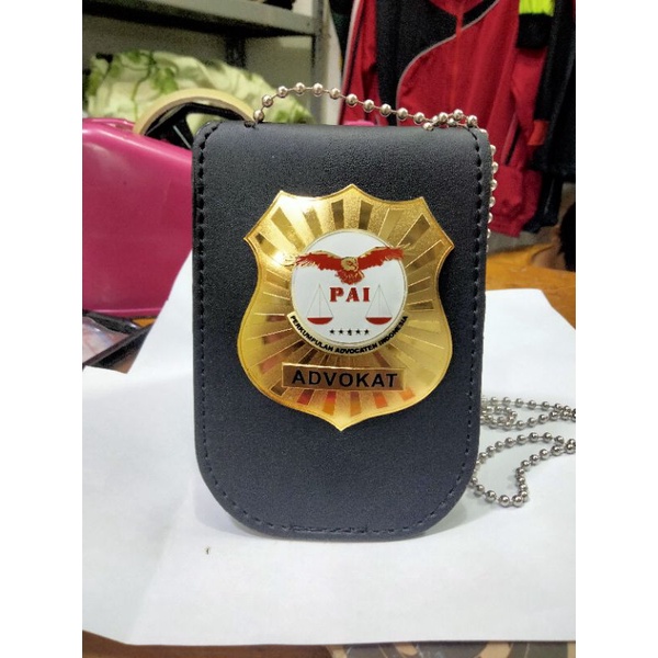 Kalung lencana KTA Perkumpulan Advokat Indonesia (PAI)