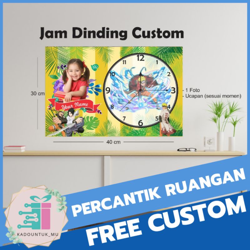 Jam Dinding Unik Dekorasi Dinding Besar Anak
