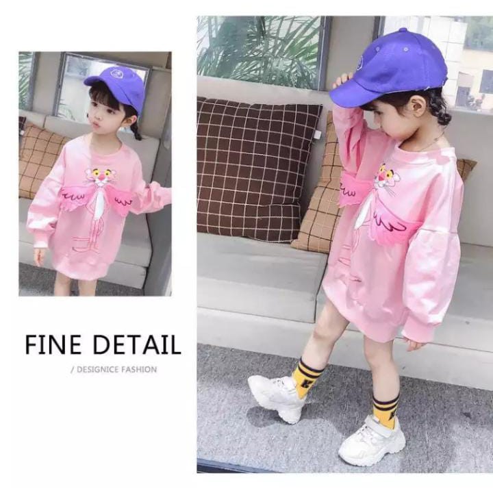 376#dress fashion terbaru/atasan baju anak cewe import