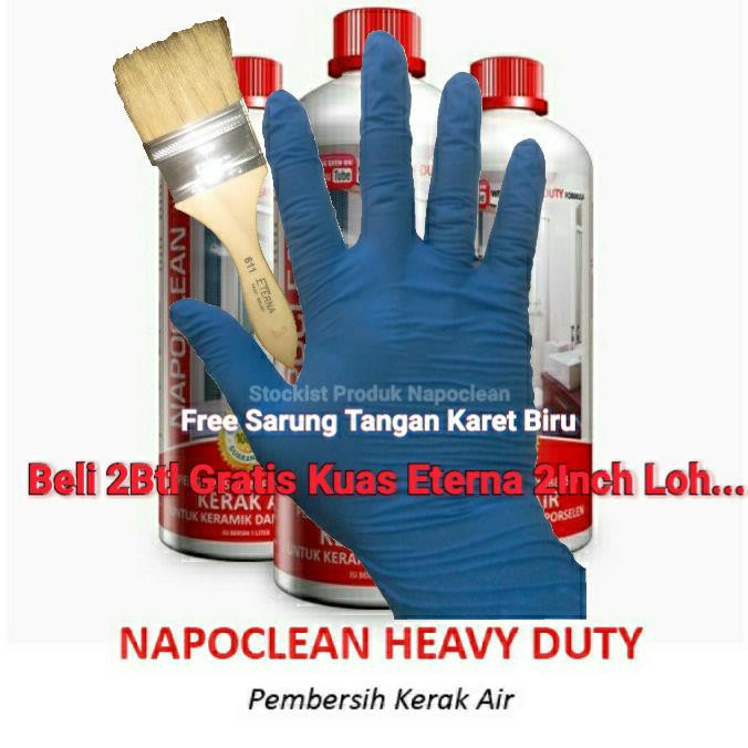 napoclean HEAVY DUTY(pembersih keramik,kaca,closed tanpa HCL dan hanya DIKUAS) TERUPDATE