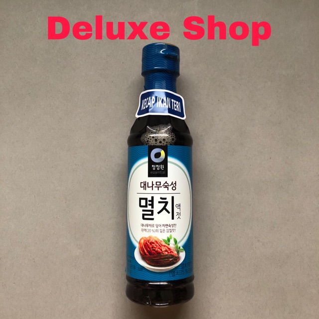 

Daesang Anchovy Sauce / Kecap ikan teri Korea 500ml