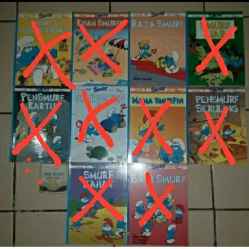 Jual Buku Komik Smurf Shopee Indonesia 9820