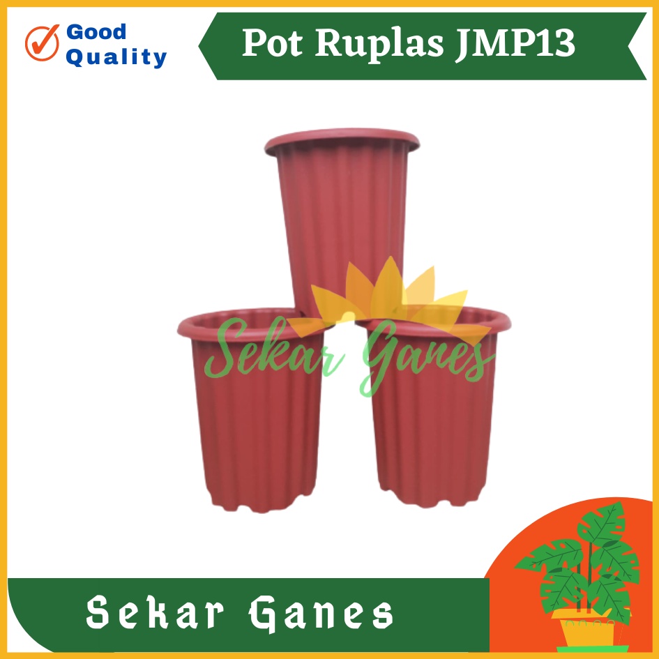 Sekarganes Pot Ruplas JMP 13 Merah Bata Merah Coklat Pot Yogap 10 13 15 Putih Coklat Merah Bata Bening Transparan Pot Yogap 17 18 19 Pot Yogap Murah Pot Bunga Tinggi Pirus Tegak Bagus Tebal Pot Plastik Murah