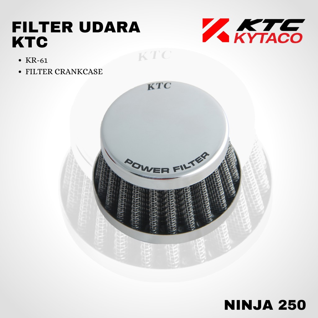 Filter udara crankcase Ninja 250 KR-61 KTC KYTACO