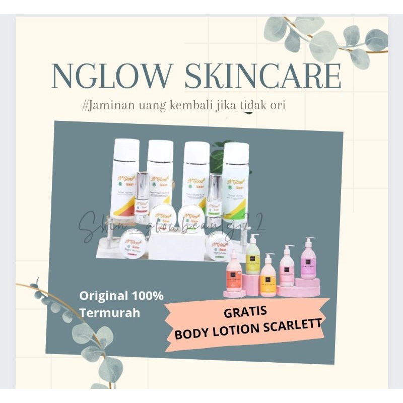 NGlow Skincare NGlow Skincare Original N'Glow Skincare Bpom N Glow Skincare Acne