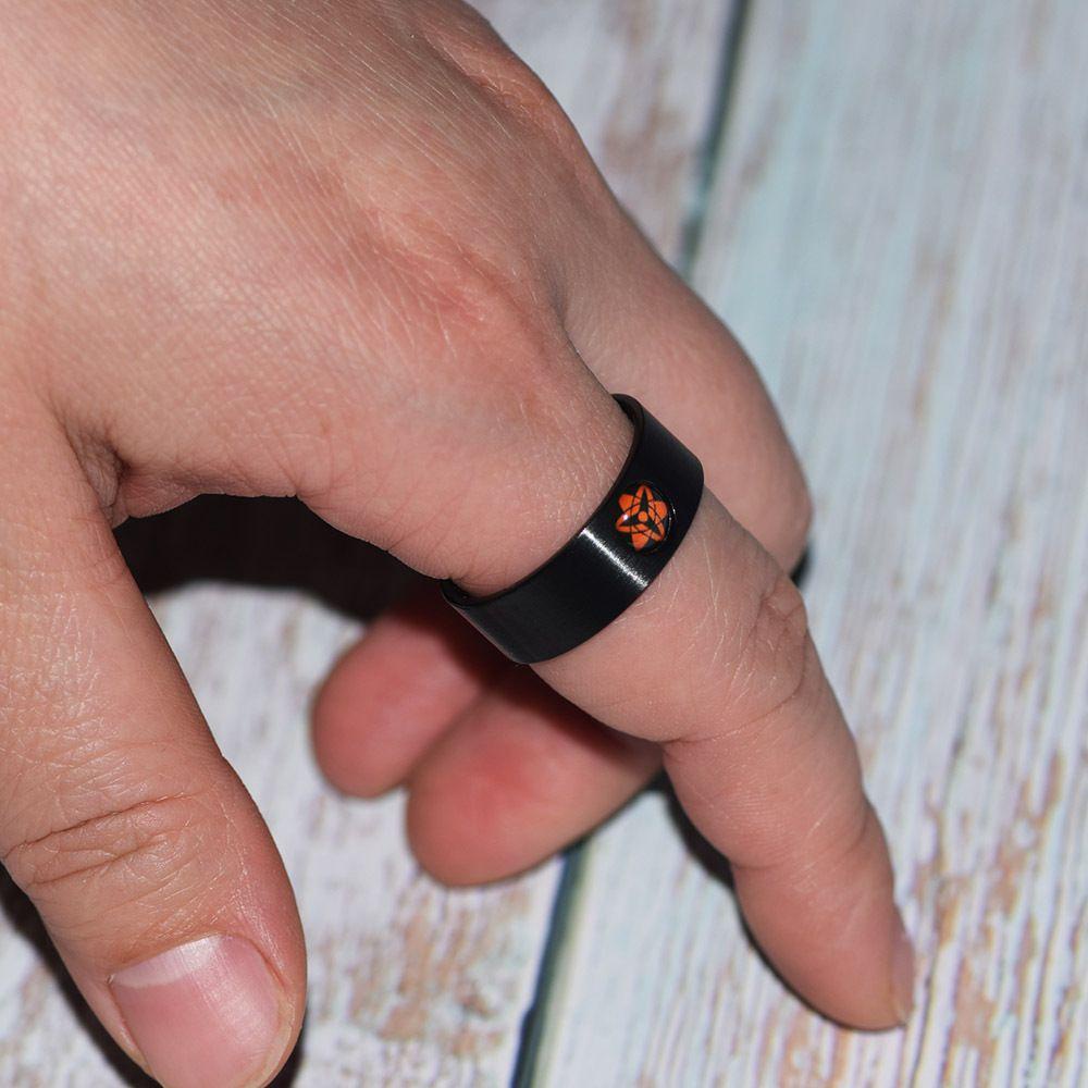 [Elegan] Cincin Cosplay Lucu Unik Jari Gesper Anak Laki-Laki Itachi Gadis Perhiasan Aksesoris