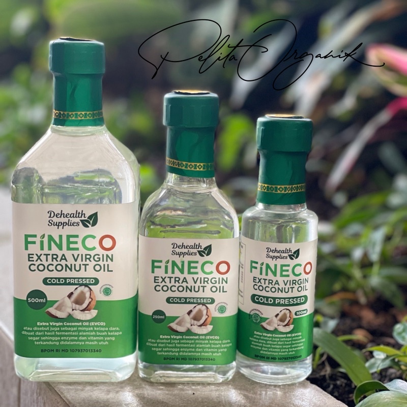 

Fineco Extra Virgin Coconut Oil (Botol Kaca)