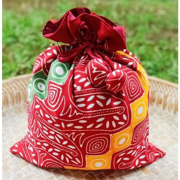 

✨ BISA COD ✨ Gift Bag Motif Batik Medium Size - Cheshire - Motif 21