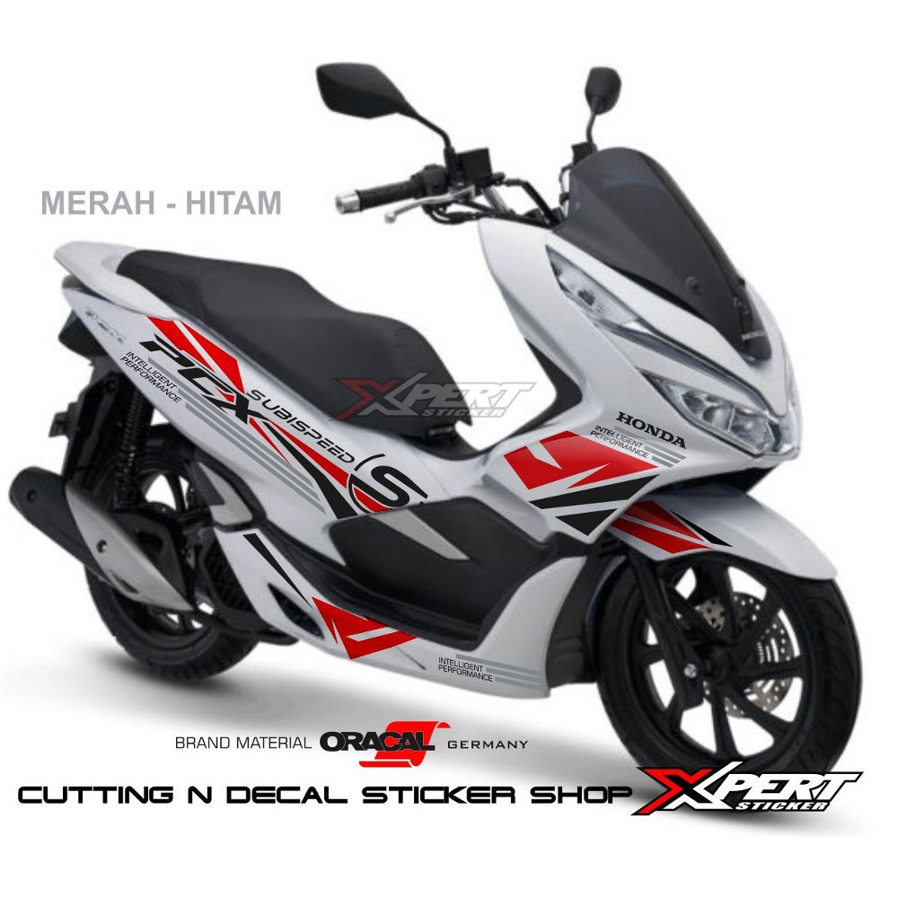 Stiker Pcx Putih Cutting Sticker Honda Pcx 2018 Shopee Indonesia