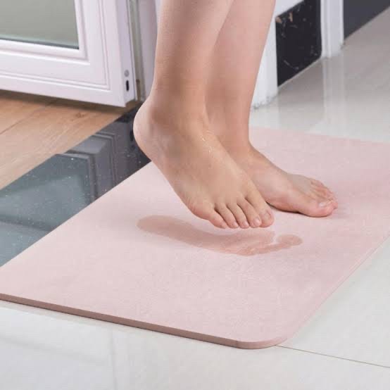 Diatomite Bath Mat keset kamar mandi / keset kering anti slip