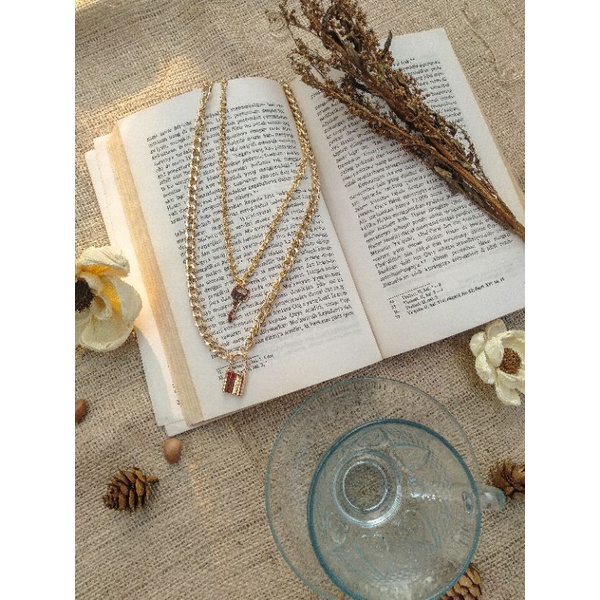 Kalung Gembok Kunci
