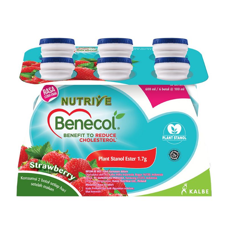 

Nutrive benecol strawberry 6x100mL