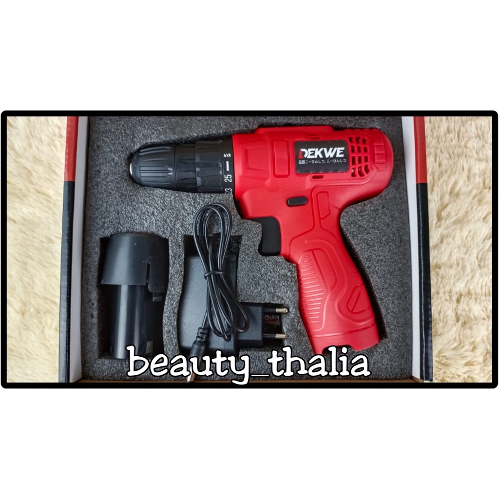 Mesin Bor /Cordless DEKWE 12V-single