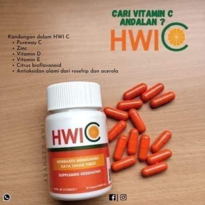ORIGINAL HWI C/ vitamin c hwi isi 30 kapsul