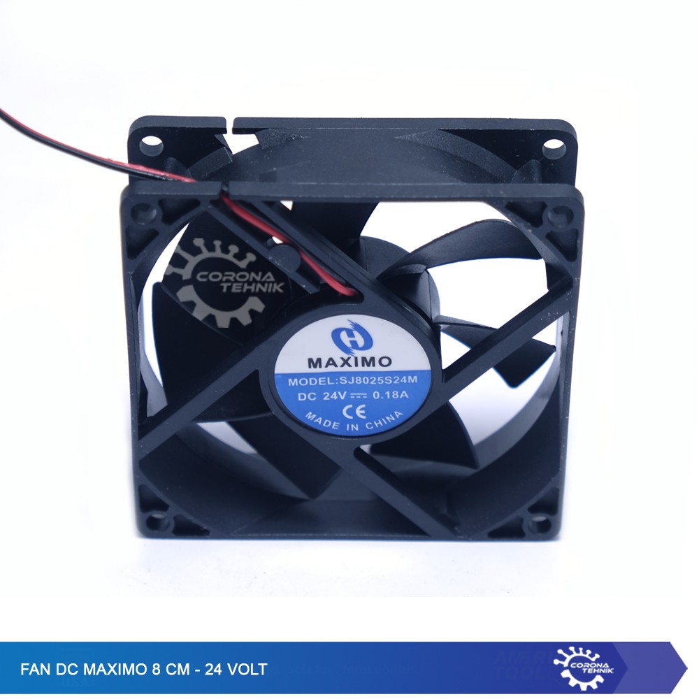 Fan Dc Maximo 8cm - 24 Volt