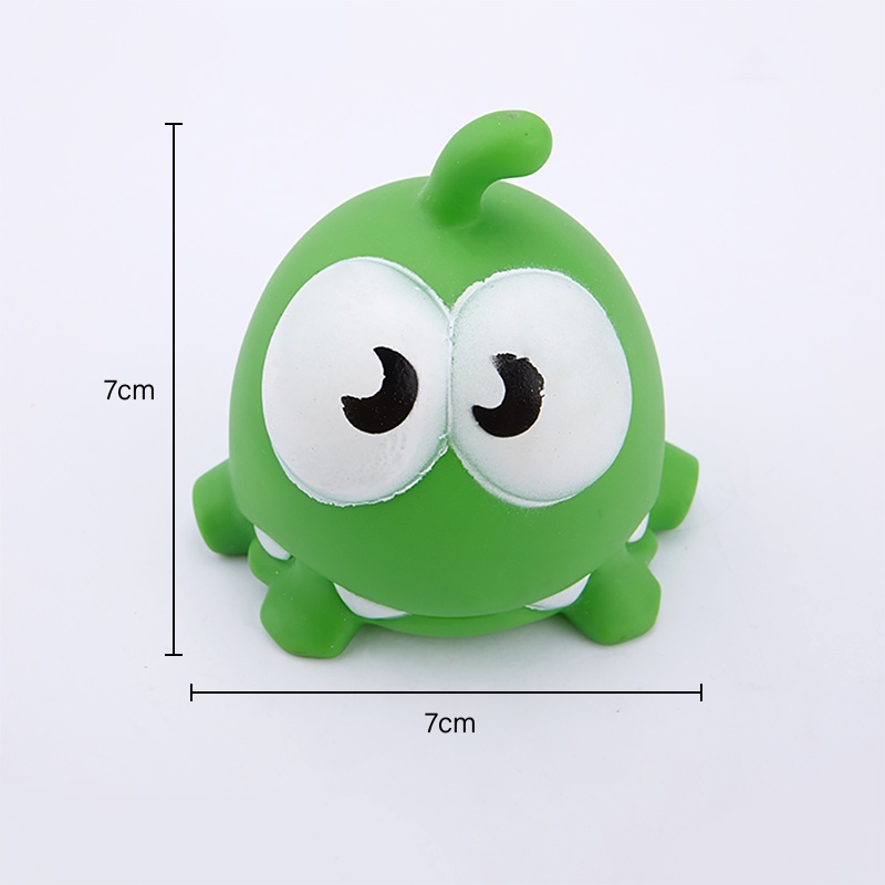 Om Action Figure NOM Candy Gulping Monster Bahan Karet Vinyl