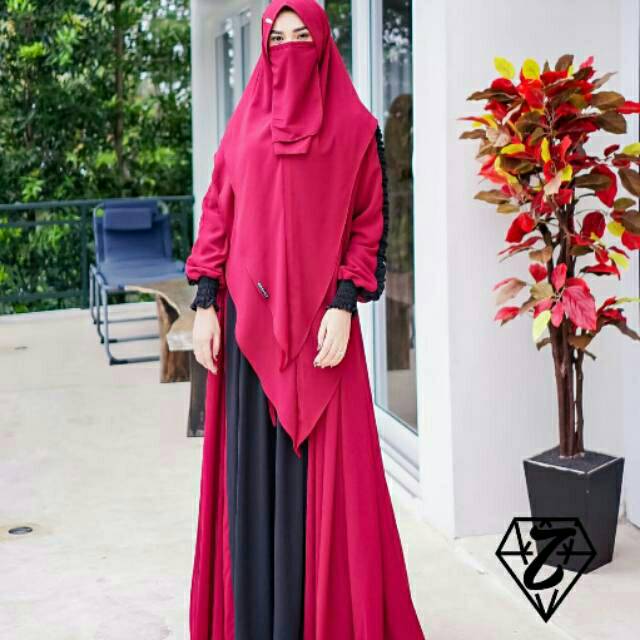 Gamis syar'i loisa by haziqa