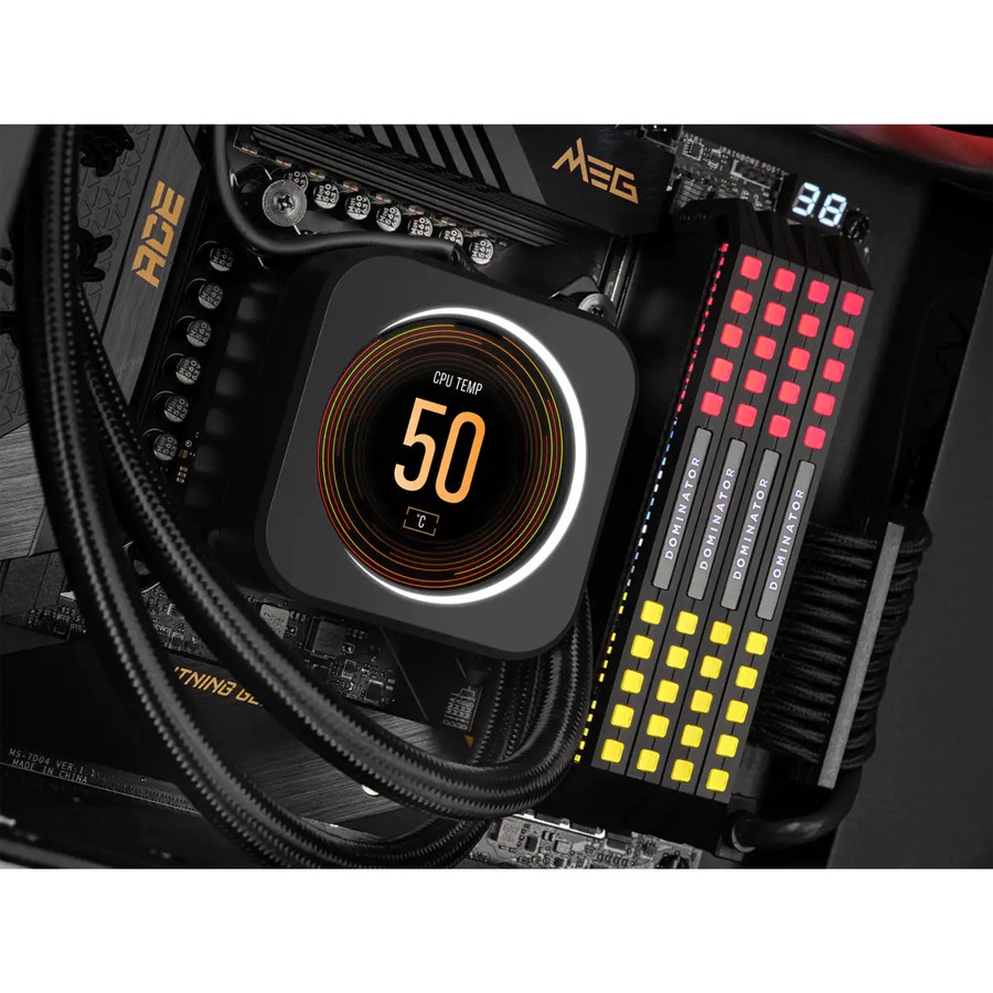 Corsair iCUE Elite CPU Cooler LCD Display Upgrade Kit - Black