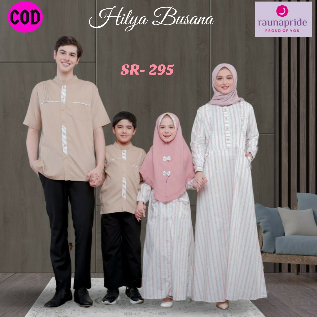 Busana Sarimbit Keluarga / Rauna SR - 295 / Fashion Muslim