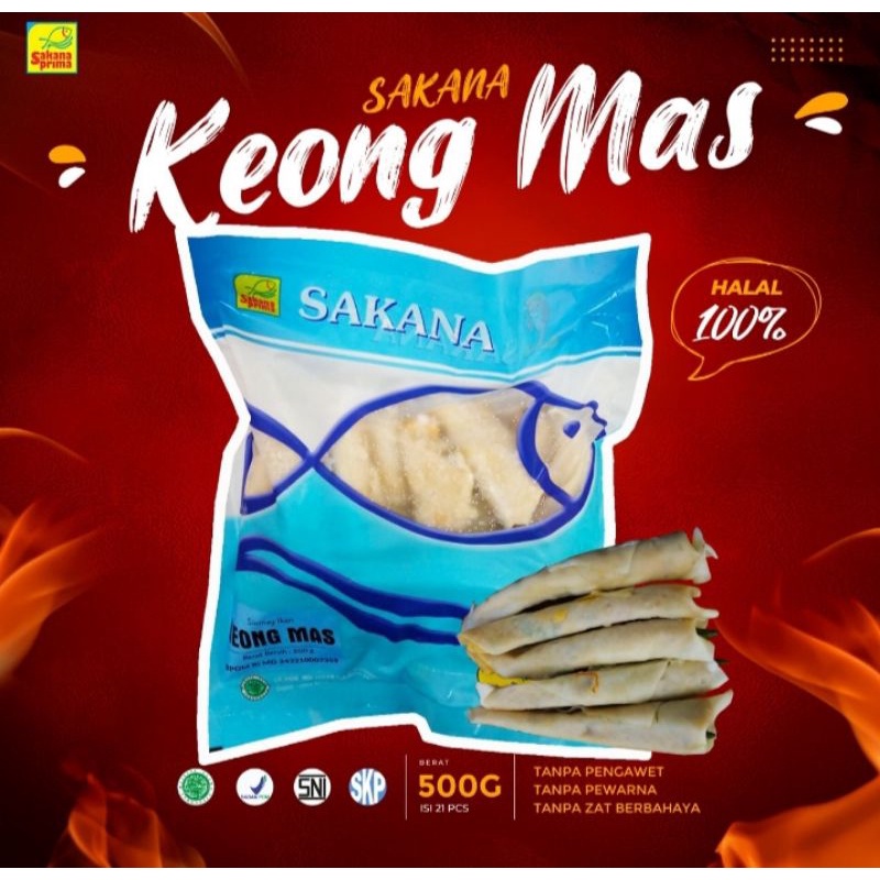 

sakana keong mas 500gr