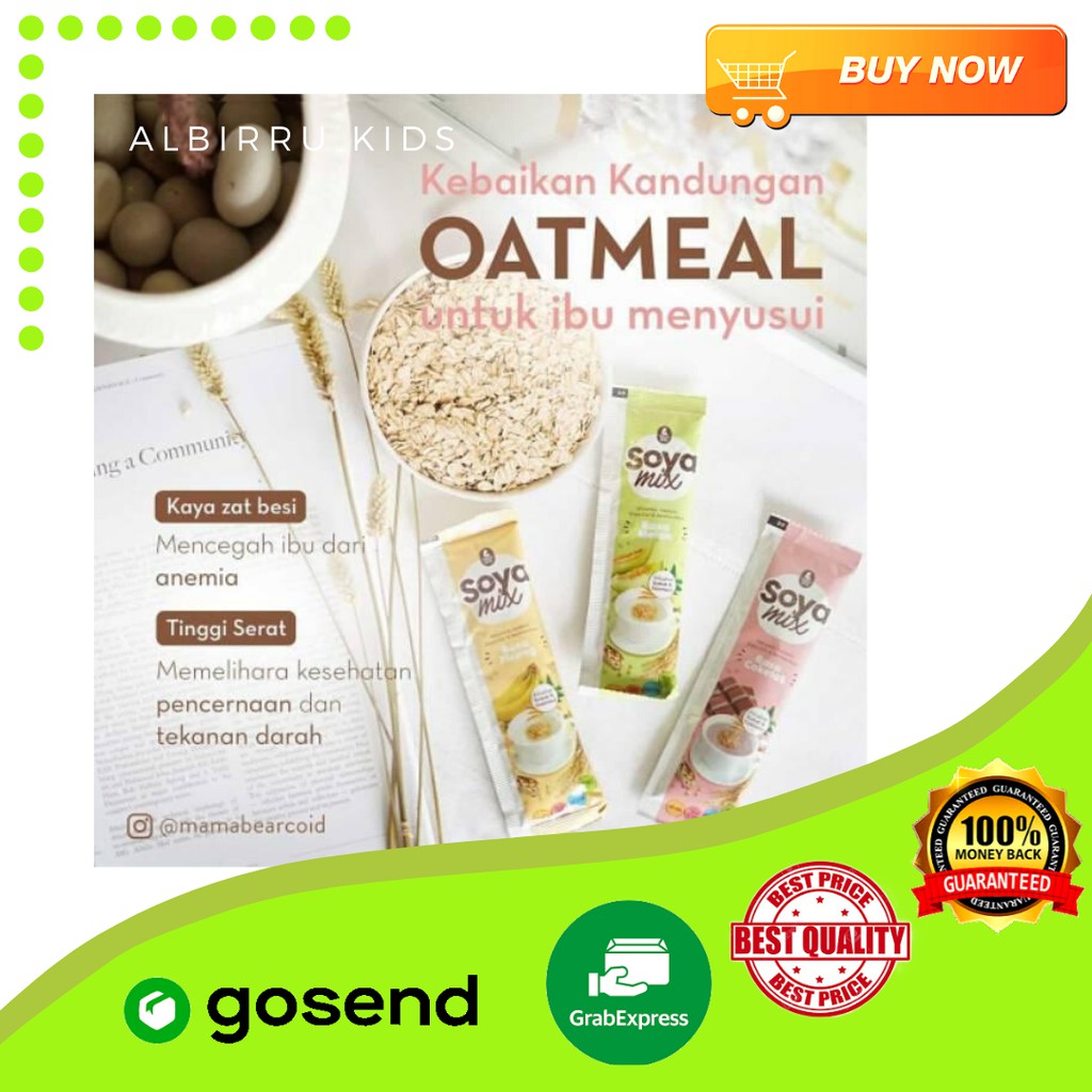 

MPASI MINUMAN SERBUK KEDELAI MAMBEAR SOYAMIX SACHET AK183