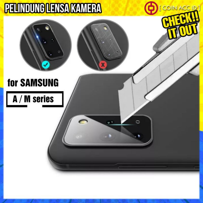 Tempered Glass CAMERA SAMSUNG A12/A32/A52/A72/A02/A02s/A21s/A51/A71/M02/M02s | TG pelindung kamera