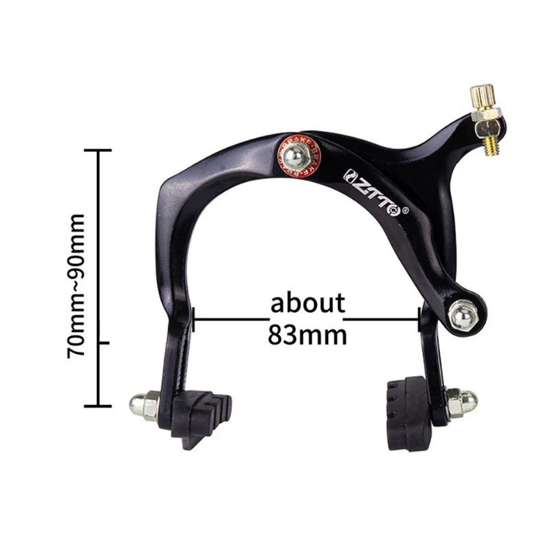 Rem kaliper sepeda balap jadul, minion, federal bahan alloy merk ZTTO