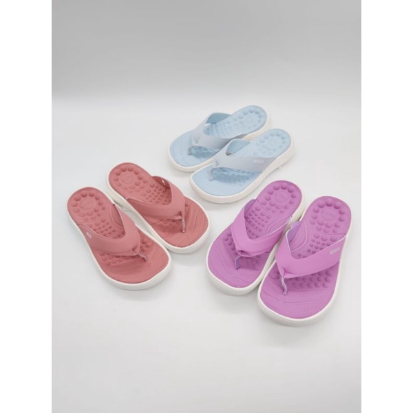 Sendal Crocs Reviva woman / Sendal wanita crocs reviva / crocs reviva flip