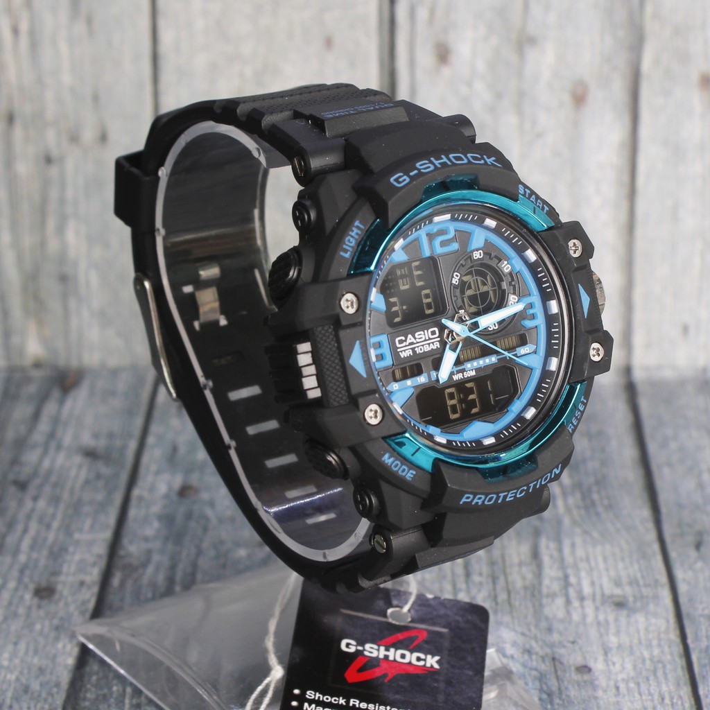 PRODUK TERPOPULER  G Shock Casio G8600 Black Hitam , Jam tangan pria & anak anak murah