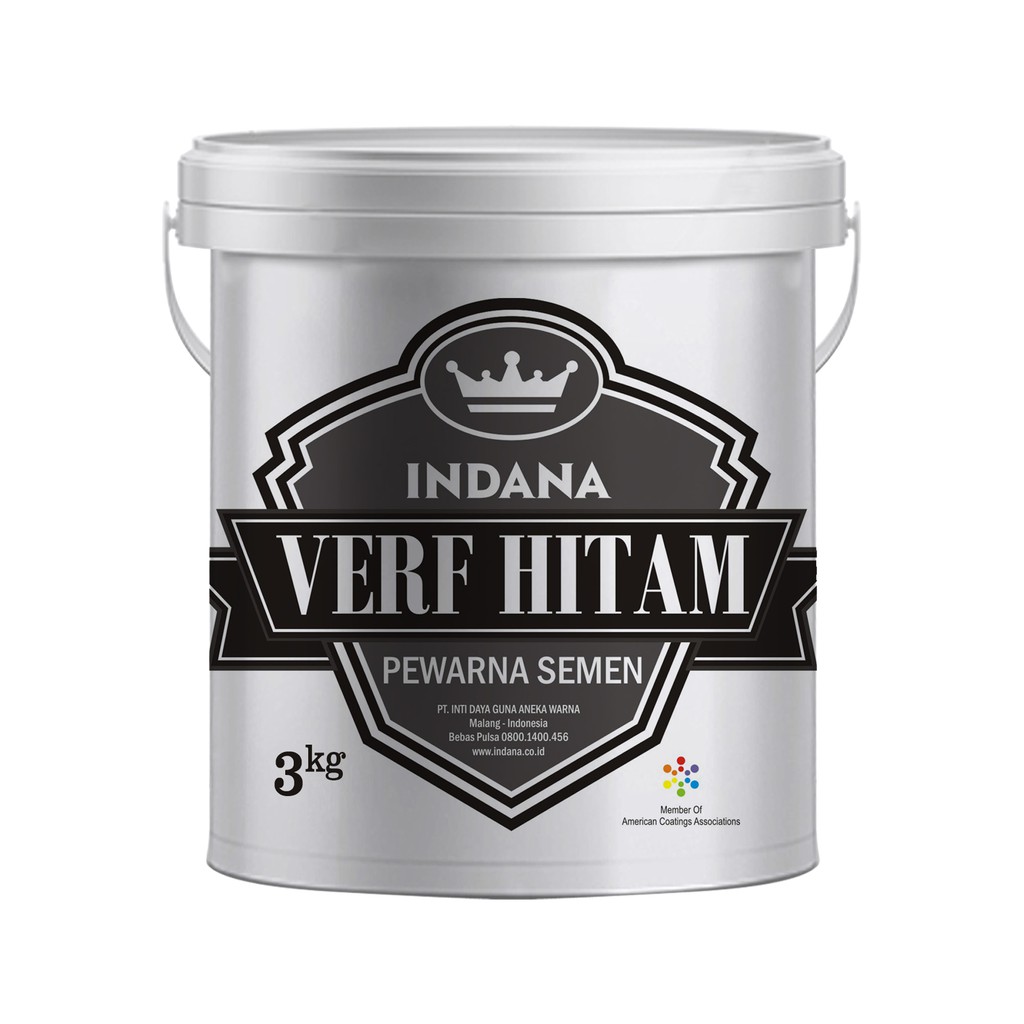 Pewarna Semen Verf Hitam 3 Kg