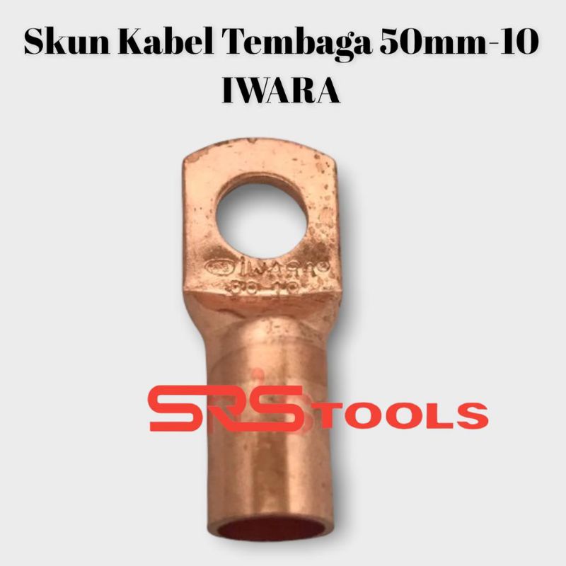 IWARA Skun Kabel Tembaga 50 mm - 10 / Cable Scun Schoon 50mm