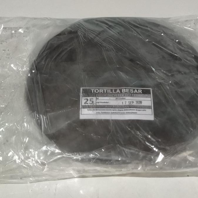 

Tortilla black uk.25 HEMAT Kode 1451