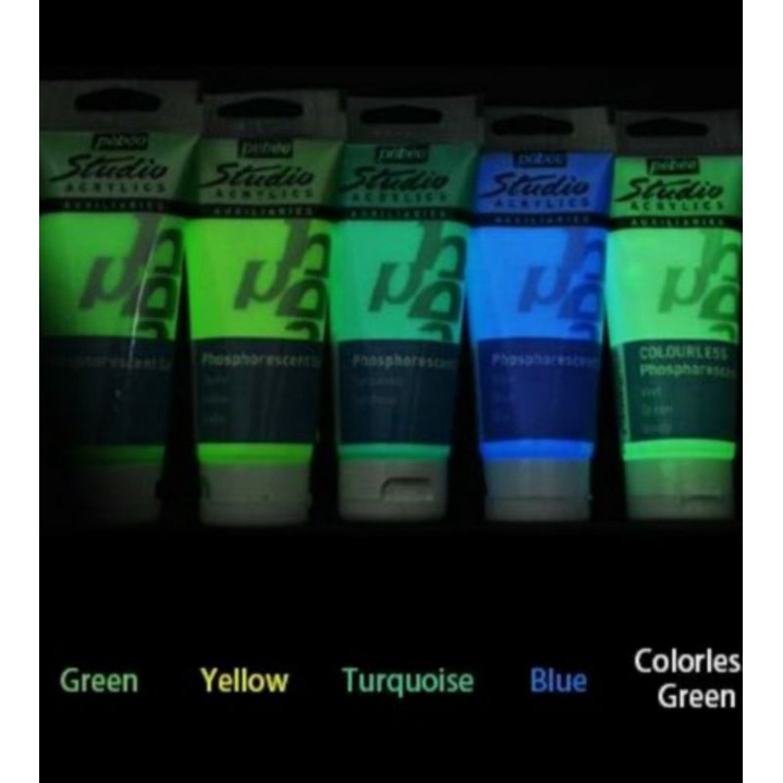 

PEBEO ACRYLIC PAINT GLOW IN THE DARK # PHOSPHORESCENT GEL 100 ML