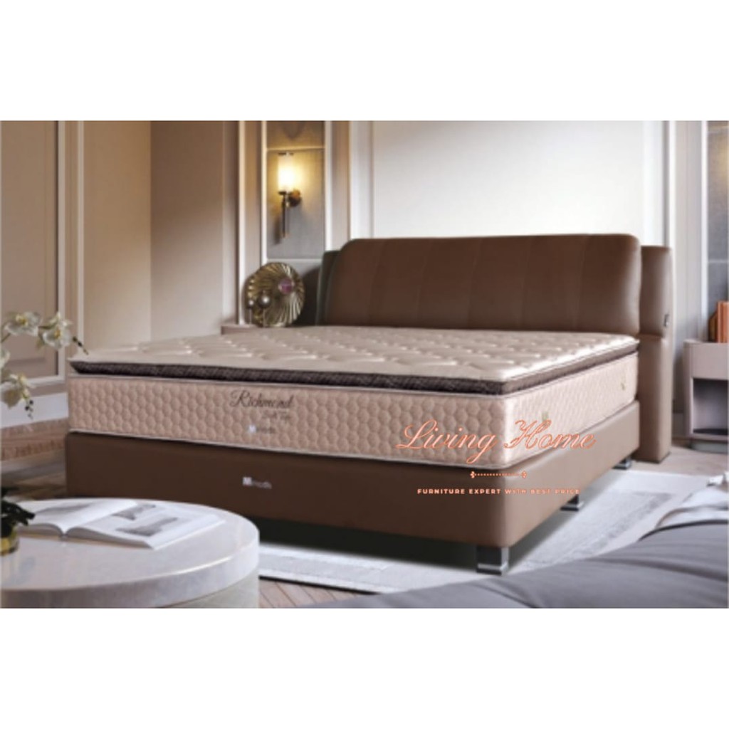 Modis New Richmond Soft Top (HB : Tereze) Springbed Full Bed Set 100 120 160 180 200