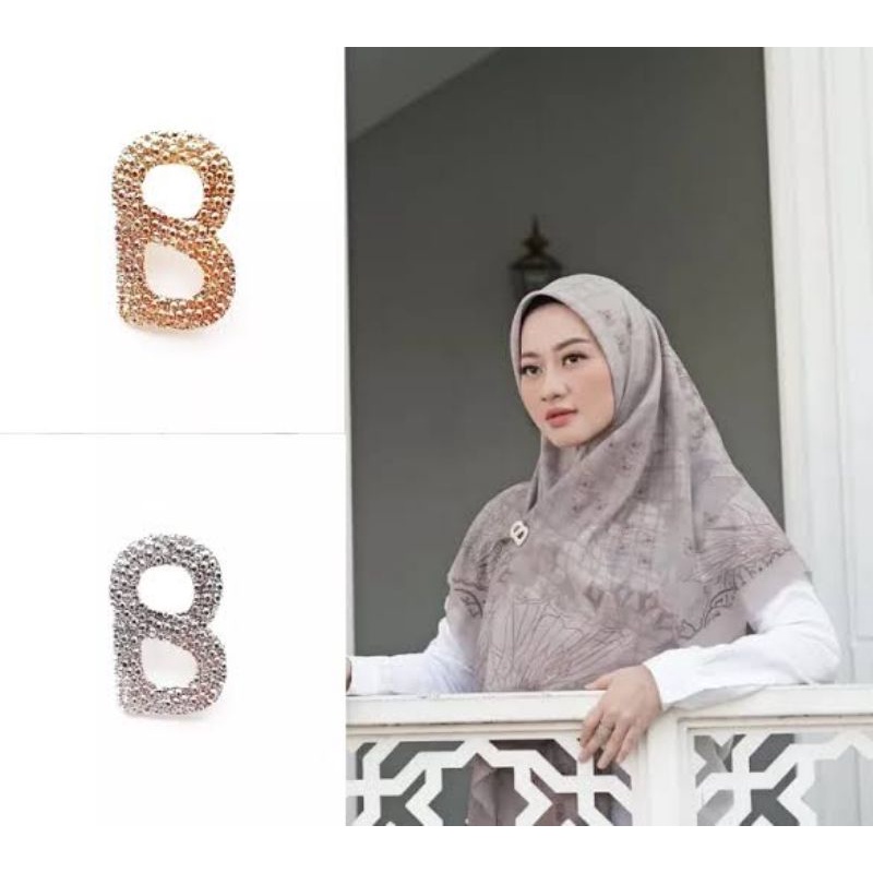 ✨NAGIHI✨ Bros Hijab / Bros Chanel /  Bros Button / Grosir Hijab Bros Murah / Aksesoris murah/ BROS KOREA