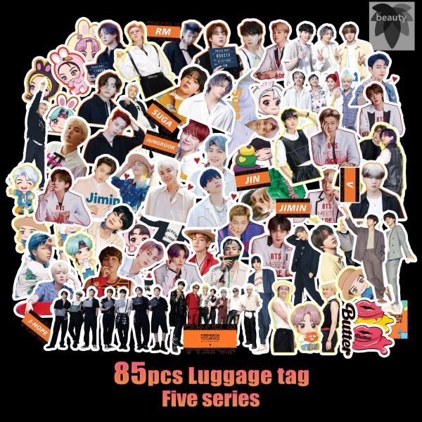 85 Lembar Stiker Kpop BTS Bangtan Boys Permision to Dance Album Untuk Koleksi Fans