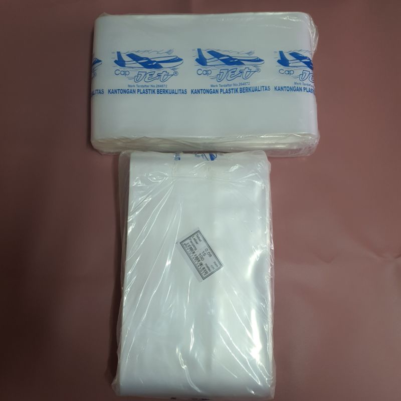 Plastik Roll PP / Plastik Rol PP Tebal 0.08 Cap Jet Lebar 8 9 10 11 12 CM