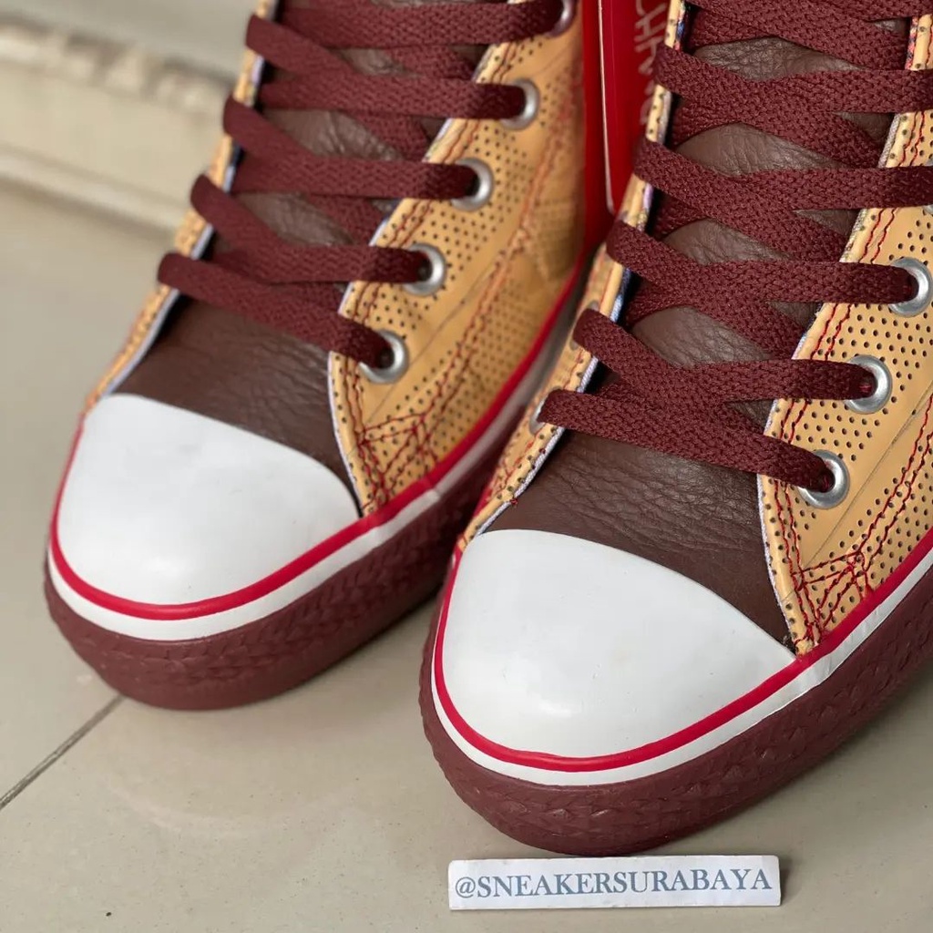 drxromanelli x Converse Chuck Taylor Hi x 1HUN(RED) &quot;Band Aid&quot;