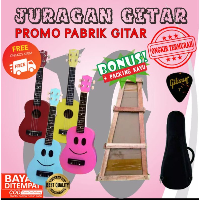 ukulele gratis ongkir