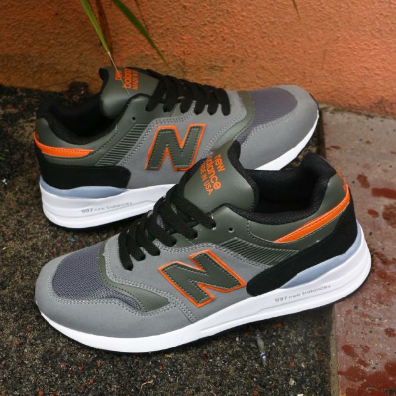 Sepatu pria new blance reveal encap series nb997 sneakers pria casual  size 38-43 hitam/sepatu sport