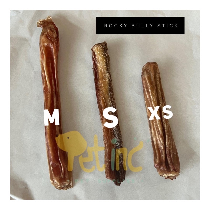 Rocky Bully Stick Dehydrated Air Dried Dog Chew Treat